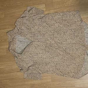 Button back blouse